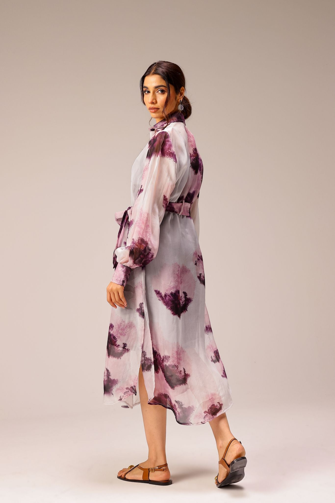 Mila Organza Shirt Dress
