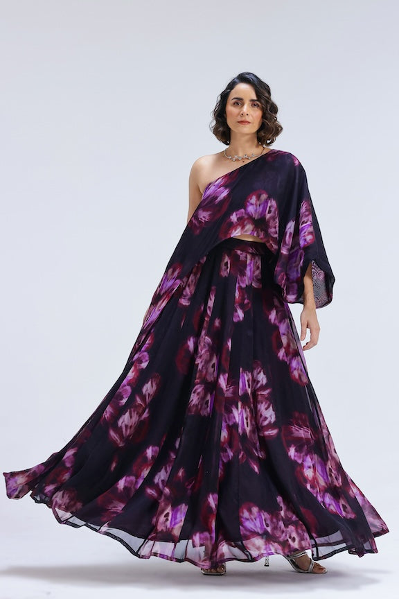 Ivy organza skirt set
