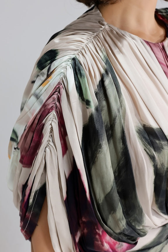 Ivy Gardenia kaftan gown