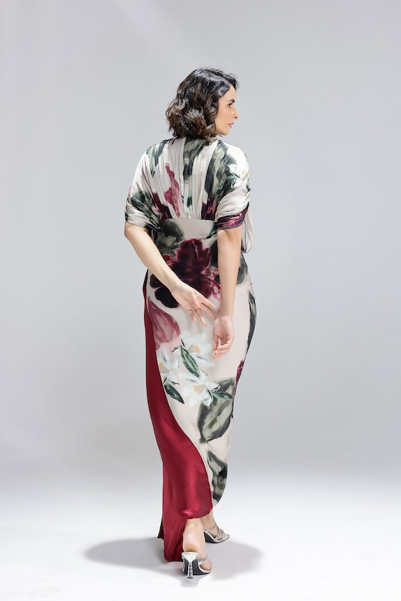 Ivy Gardenia kaftan gown