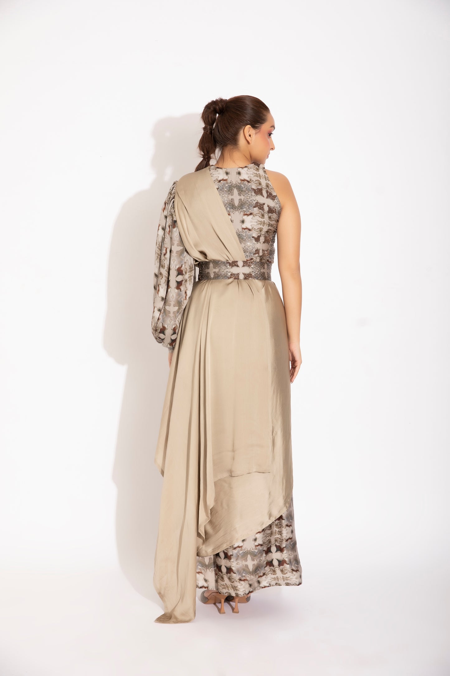 The Sleeve Sari