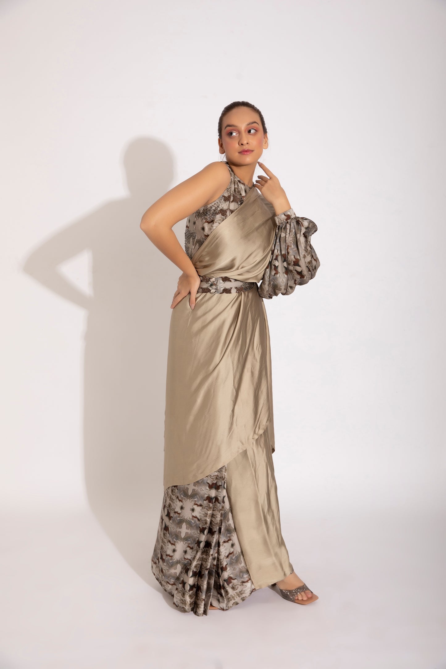 The Sleeve Sari