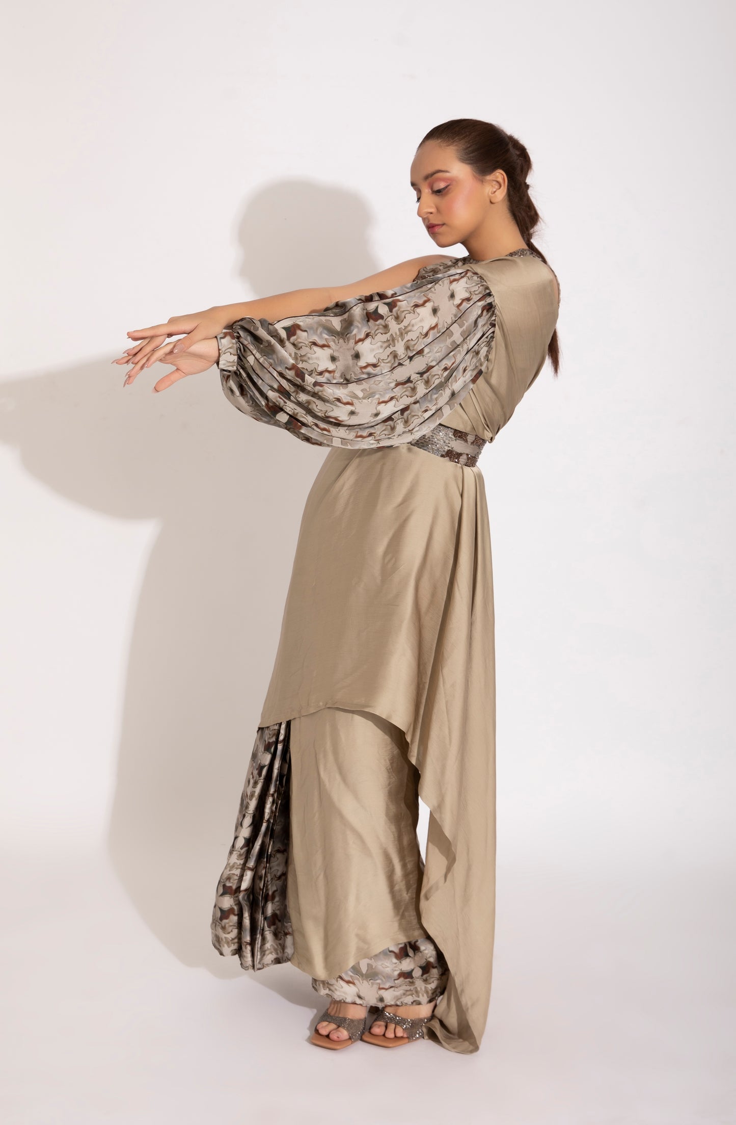 The Sleeve Sari