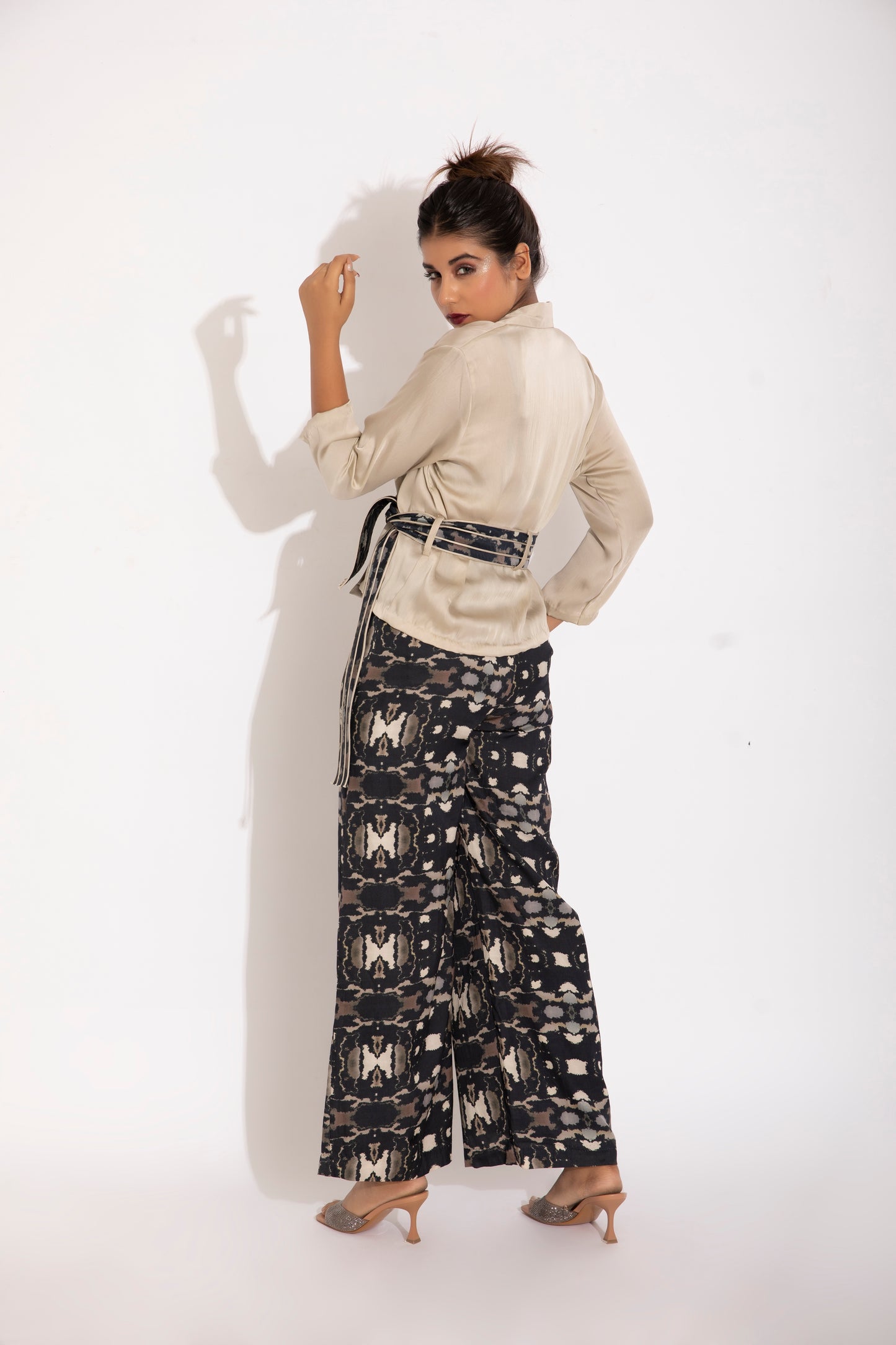 Jacket shirt Coord Set