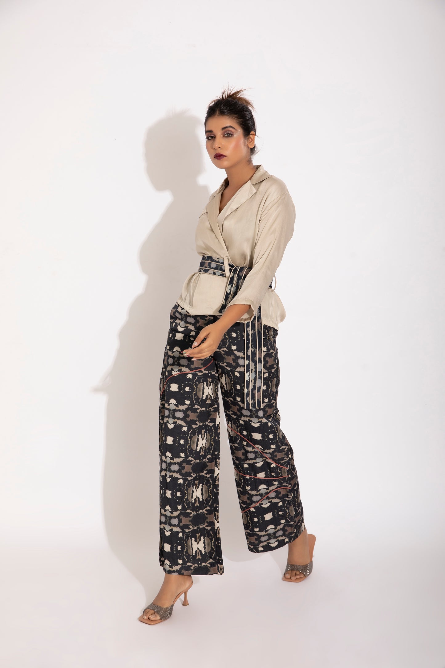 Jacket shirt Coord Set