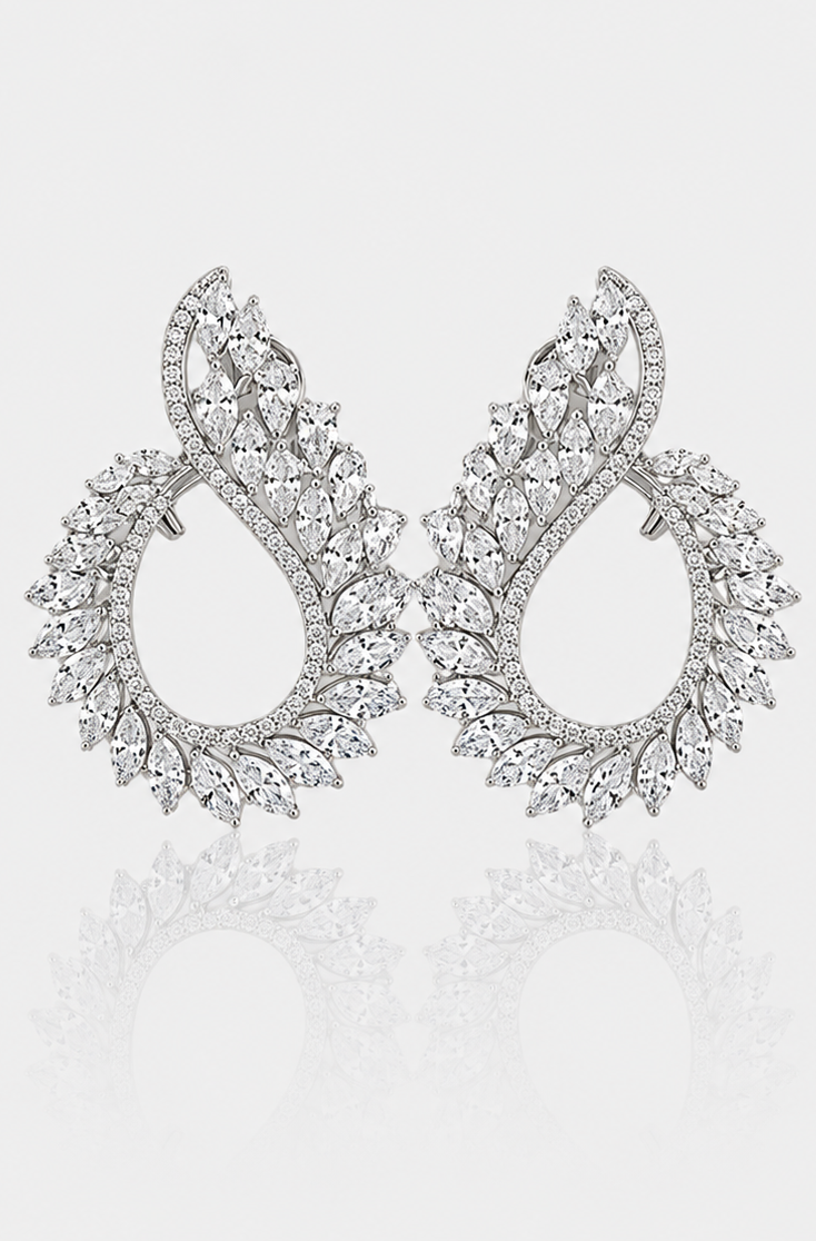 Zinnia earrings