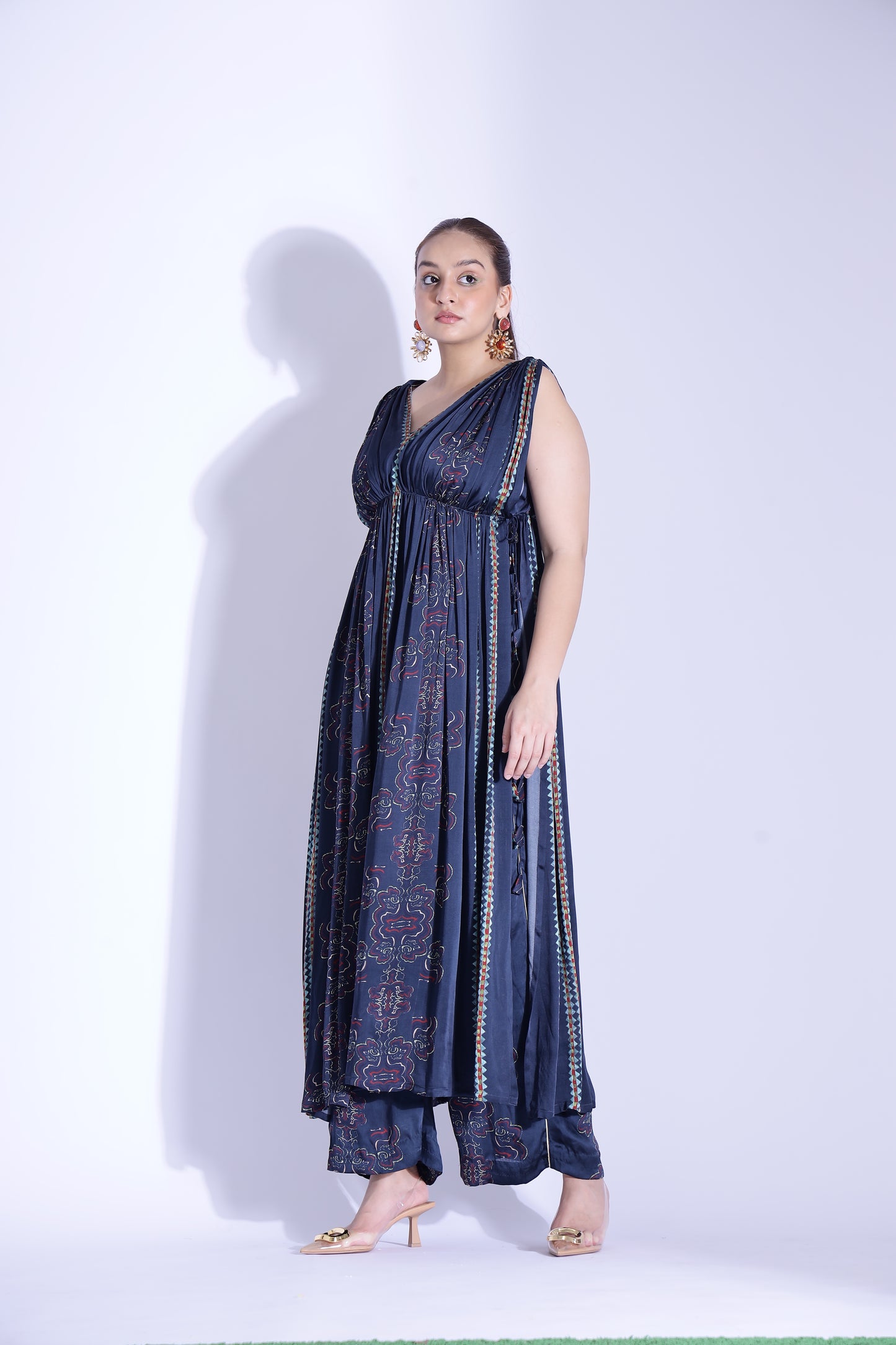Kaftan kurta and pants