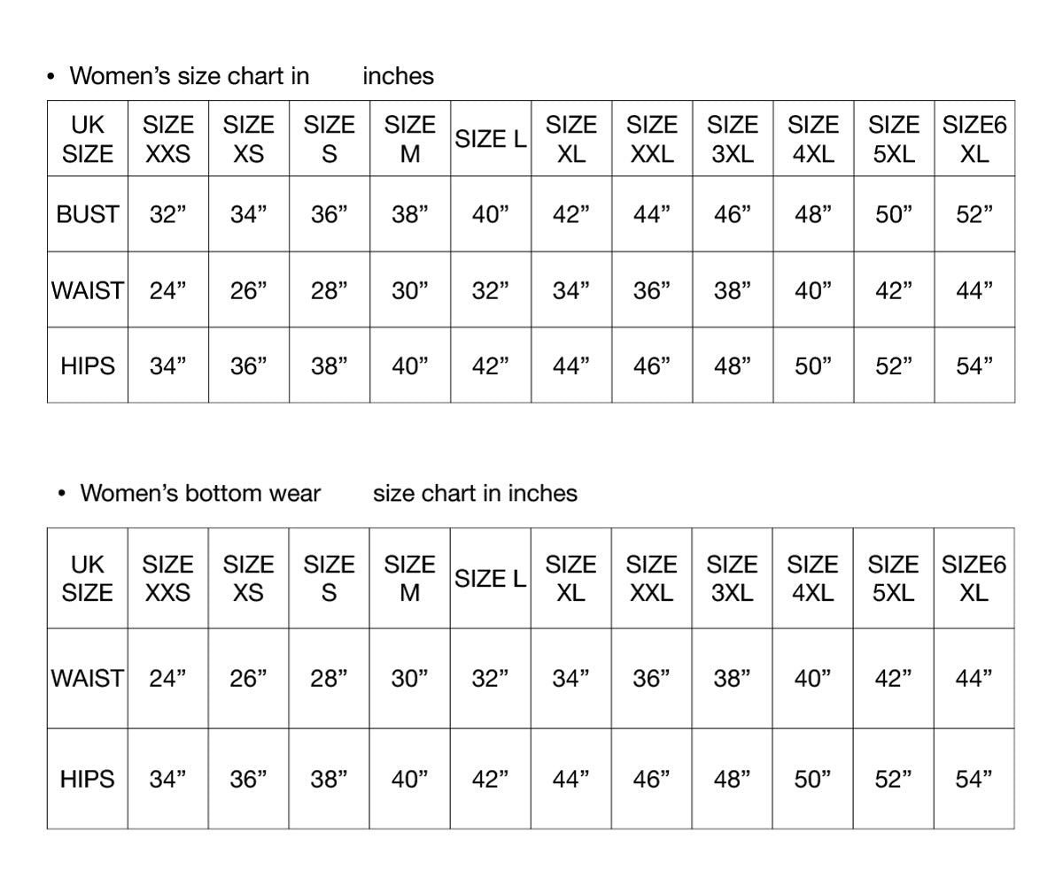 Size Chart Image 2