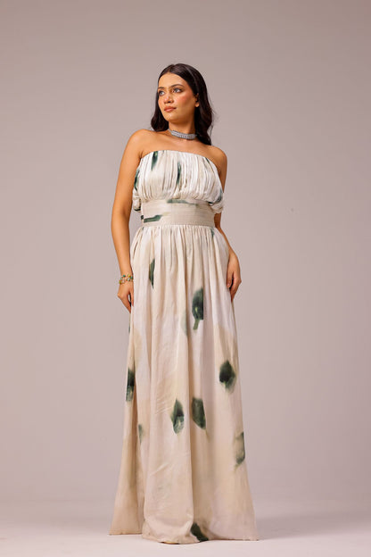 Magnolia Gathered Maxi
