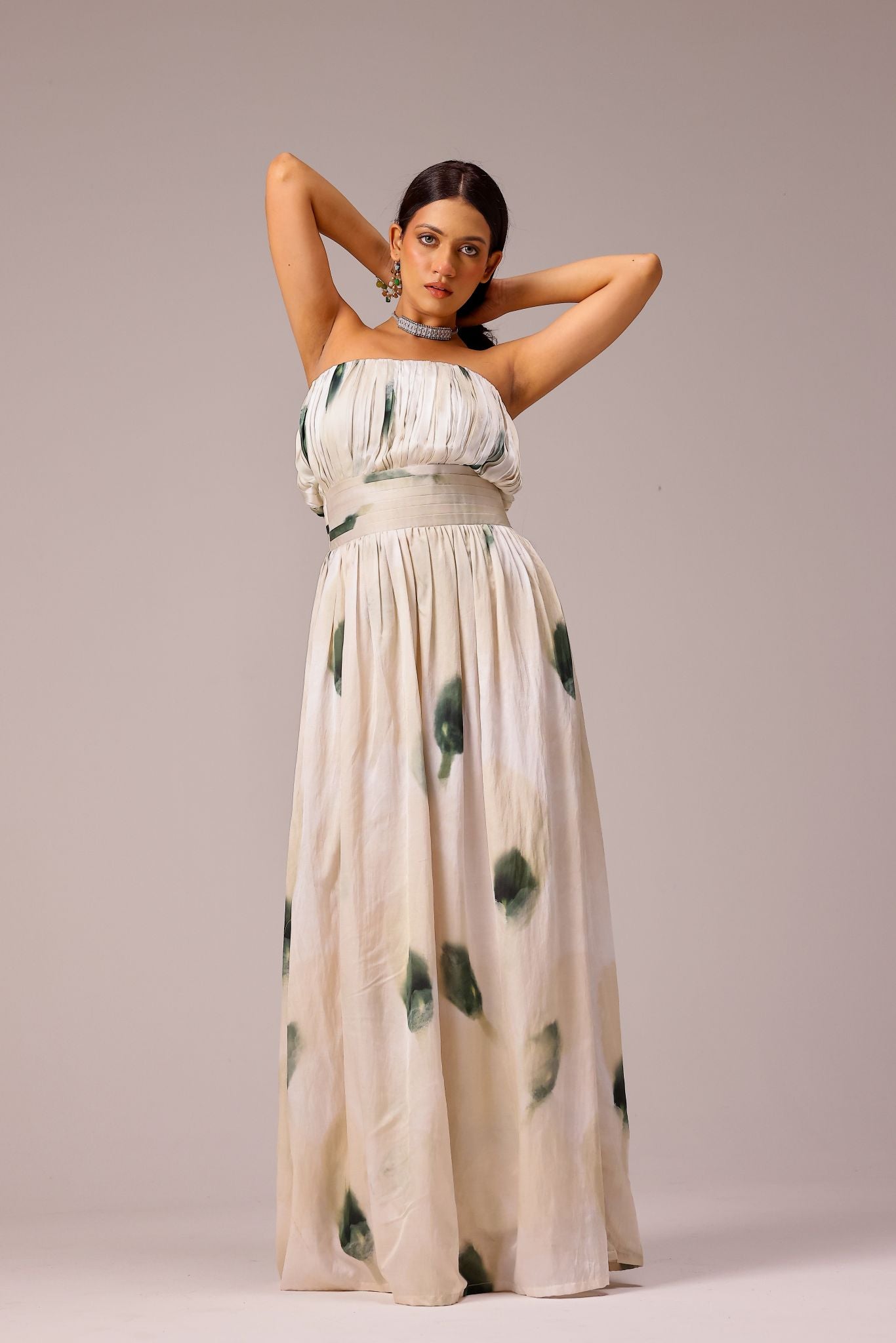 Magnolia Gathered Maxi