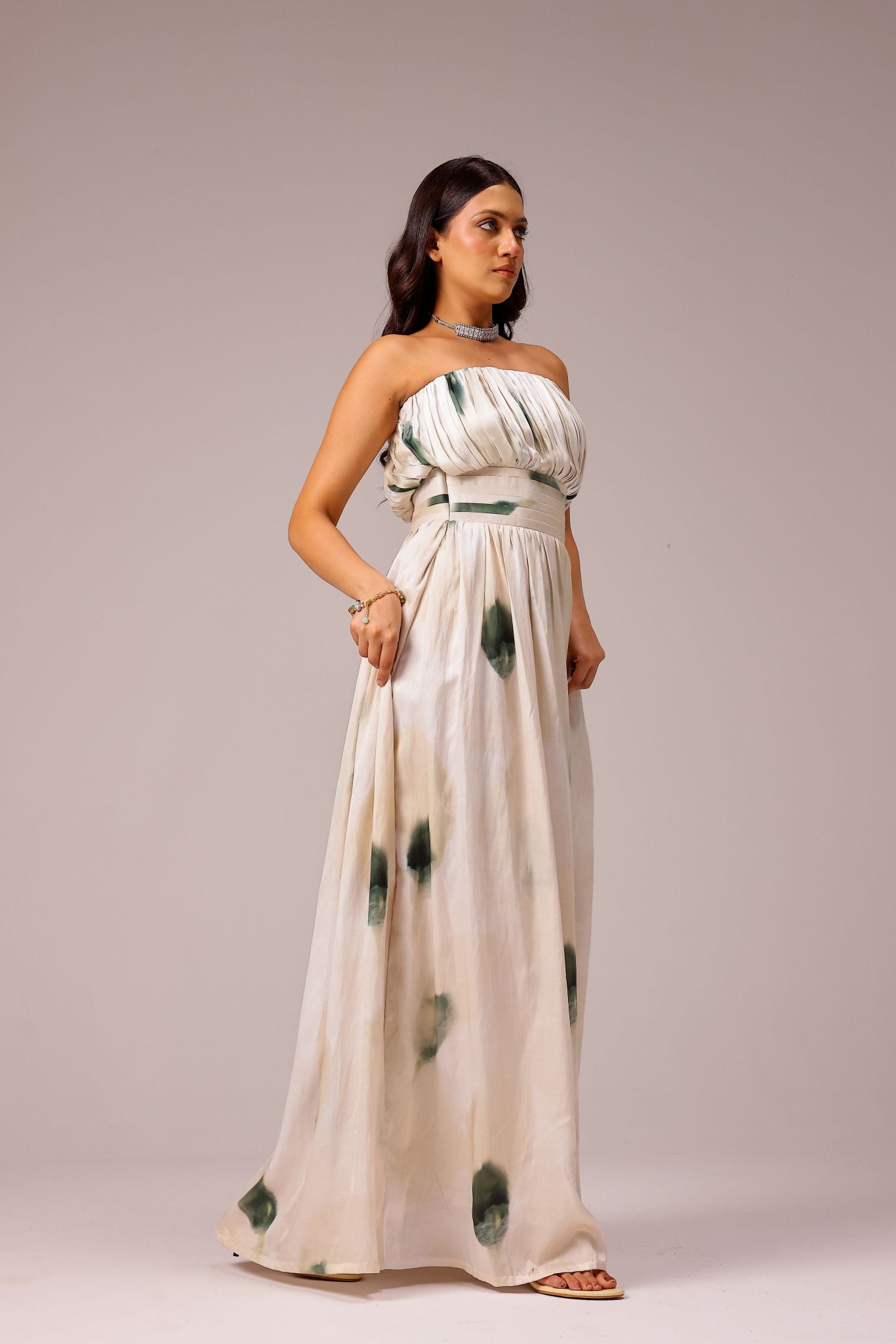 Magnolia Gathered Maxi