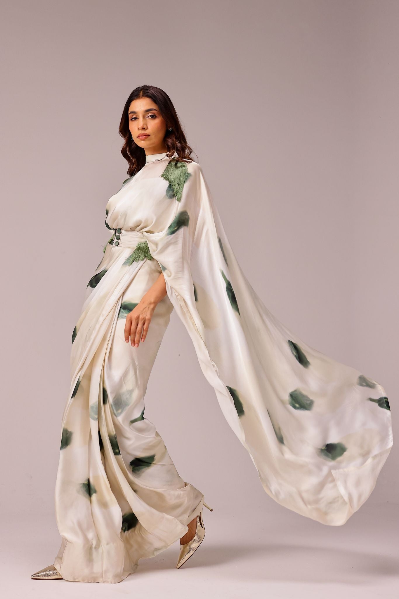 Magnolia Collar Pallu Saree