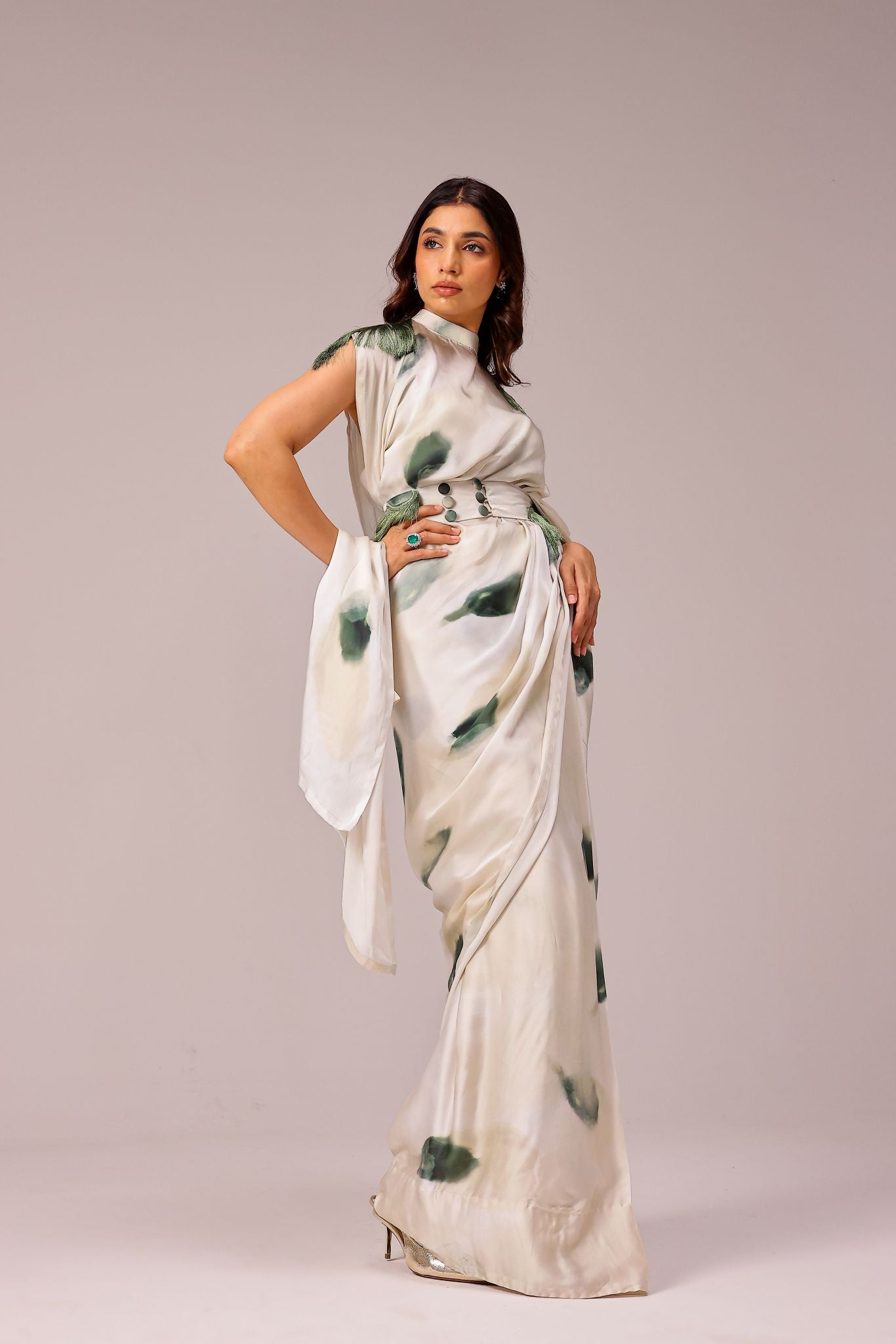Magnolia Collar Pallu Saree