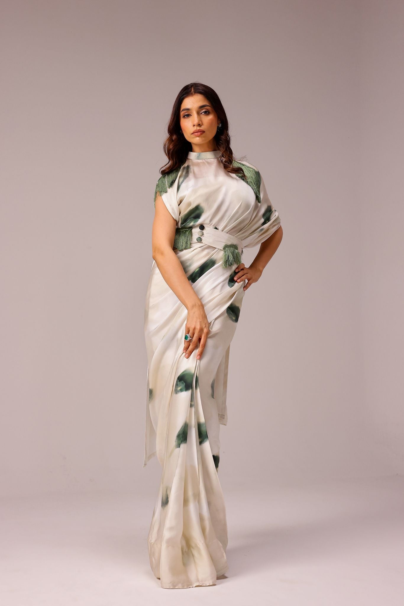 Magnolia Collar Pallu Saree