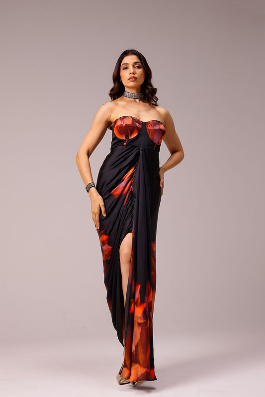 Sienna Draped Gown