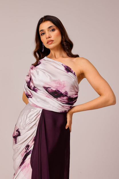 Mila One Shoulder Gown