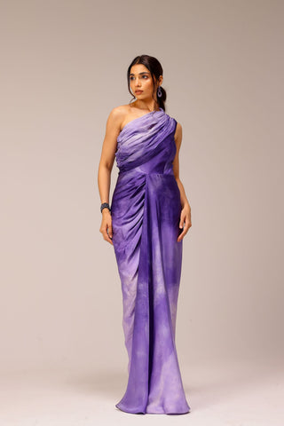 Iris One Shoulder Gown