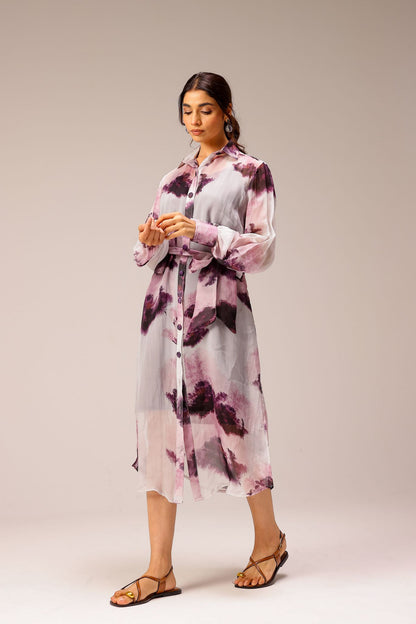 Mila Organza Shirt Dress