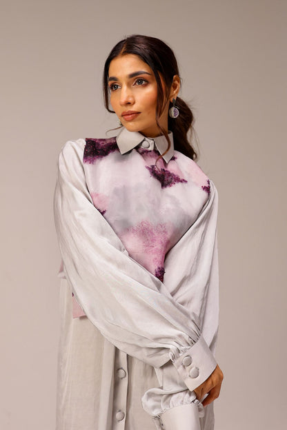 Mila Bib Shirt Dress
