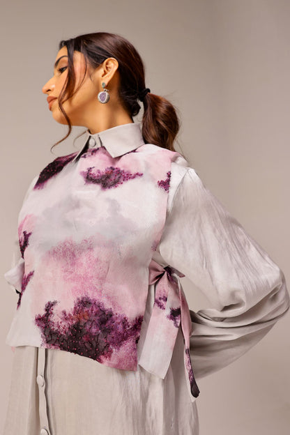 Mila Bib Shirt Dress