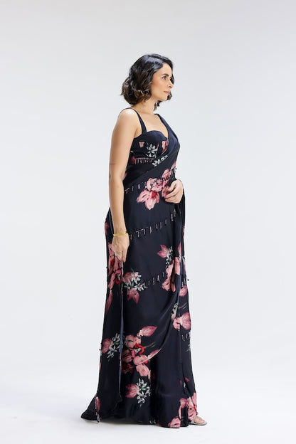 Kiara pre-stitched saree