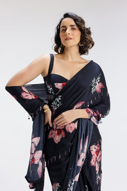 Kiara pre-stitched saree