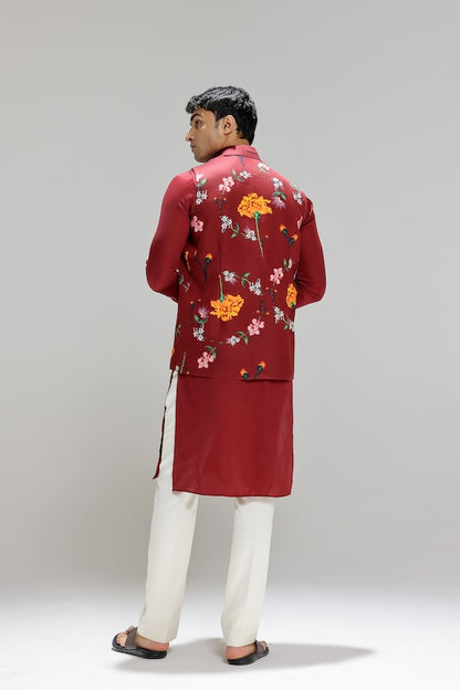 Scarlett kurta set with jacket