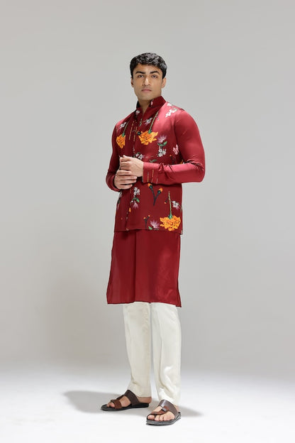 Scarlett kurta set with jacket