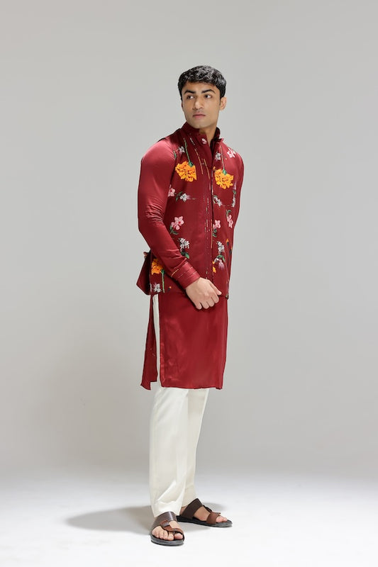 Scarlett kurta set with jacket