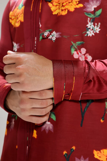 Scarlett kurta set with jacket