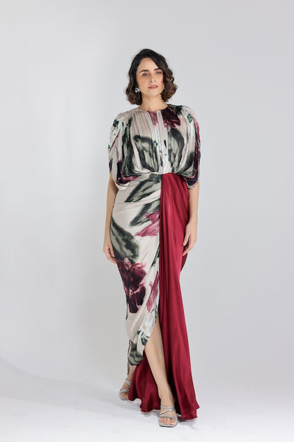 Ivy Gardenia kaftan gown