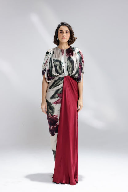 Ivy Gardenia kaftan gown