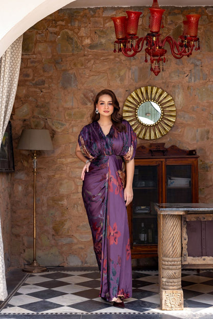 Meher embellished kaftan gown