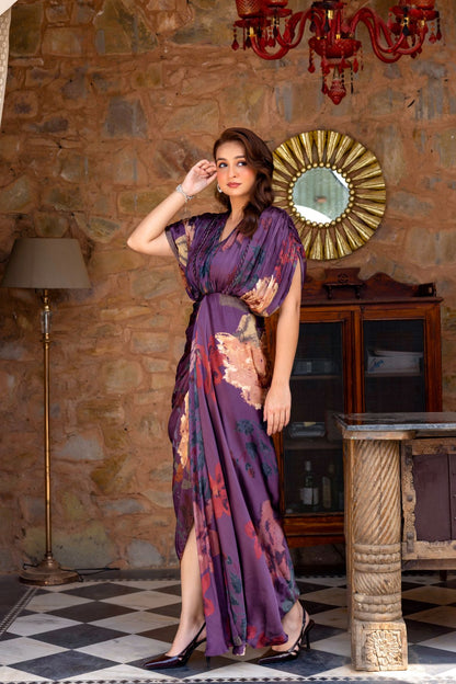 Meher embellished kaftan gown