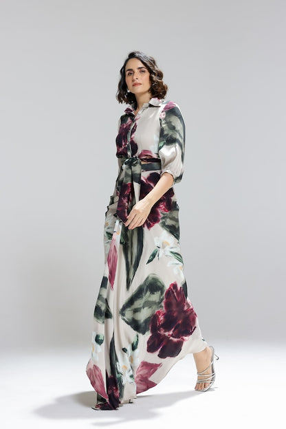 Ivy Gardenia Shirt with skirt