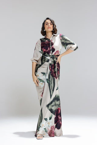 Ivy Gardenia Shirt with skirt