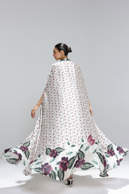 Flora skirt with bustier and a shrug
