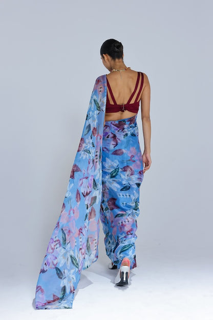 Lyla organza saree