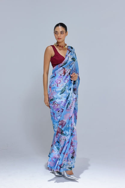 Lyla organza saree