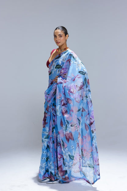Lyla organza saree