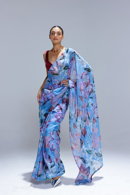 Lyla organza saree