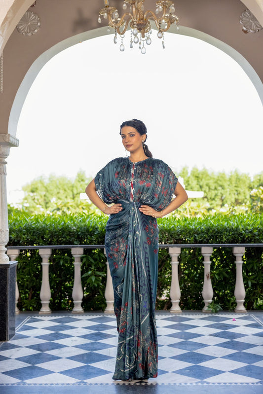 Rangrez kaftan gown