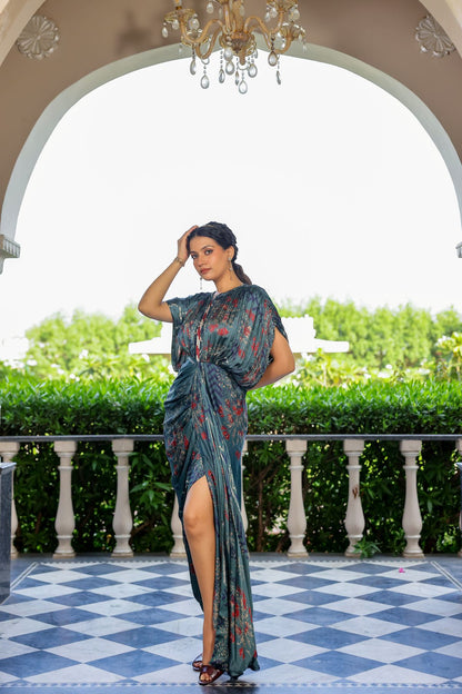 Rangrez kaftan gown