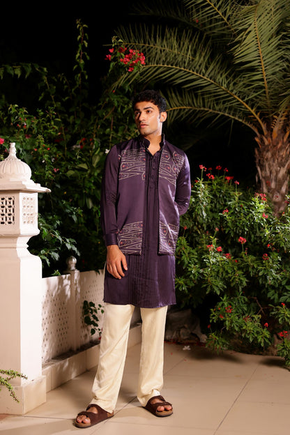 Reet kurta set paired with a jacket