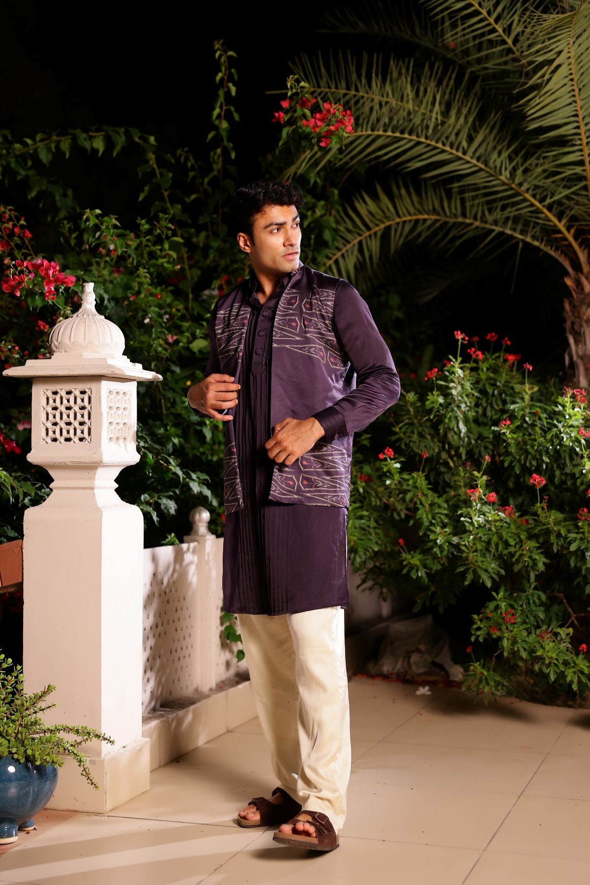 Reet kurta set paired with a jacket