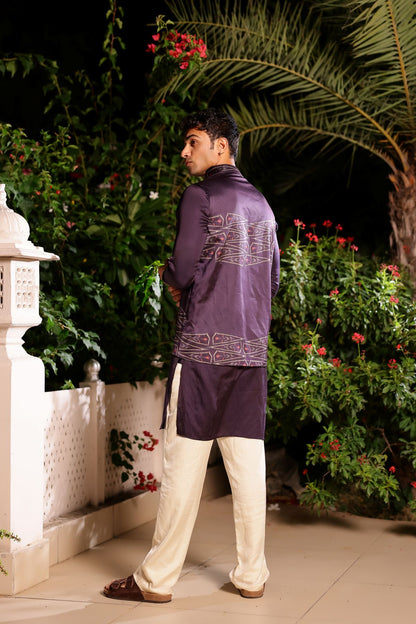 Reet kurta set paired with a jacket