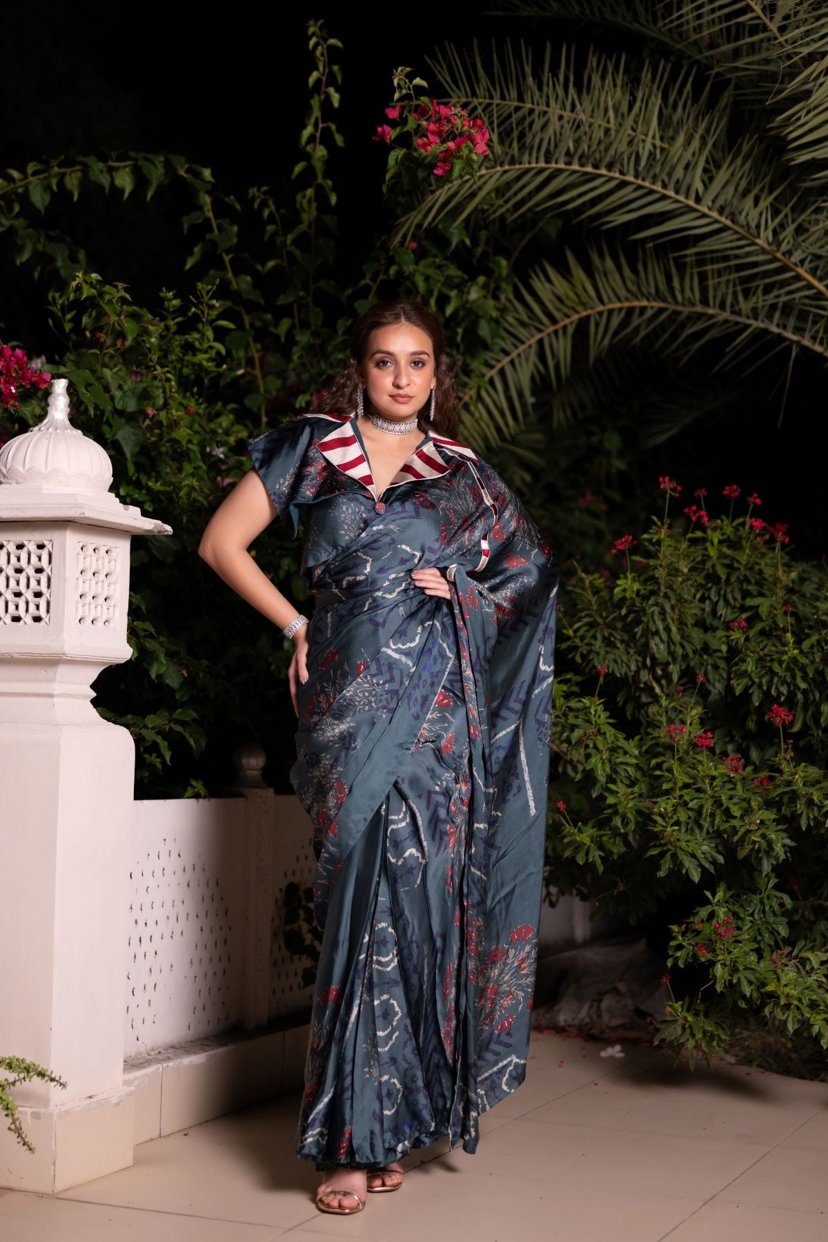 Rangrez pre-stitched saree