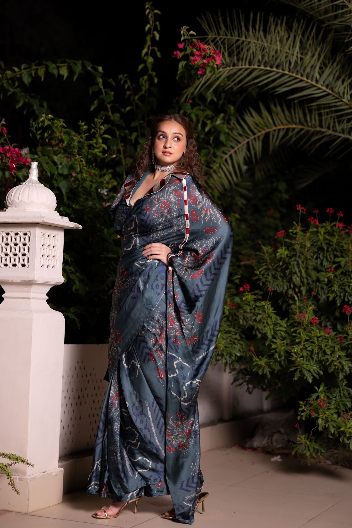Rangrez pre-stitched saree