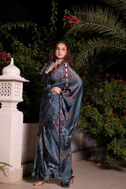 Rangrez pre-stitched saree