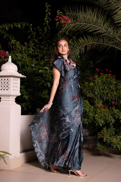 Rangrez pre-stitched saree